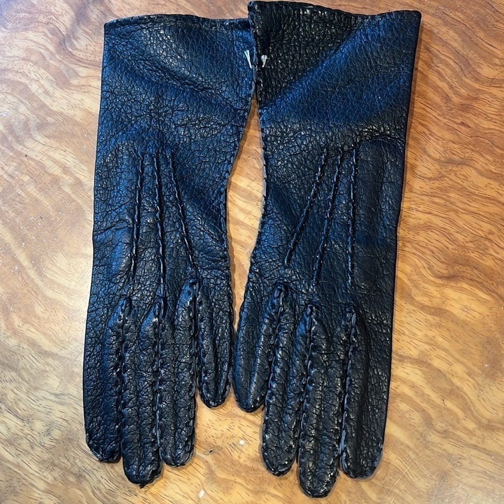 Peccary Pigskin Marto Make Sz 5.75 Women’s Gloves - New